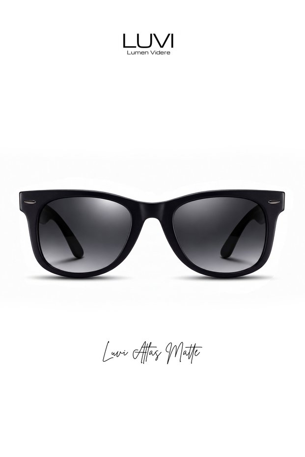 Luvi Atlas Matte Uv400 Sunglasses – Choose Your Favorite Lens