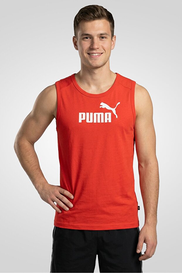 Men Sportswear Fit Sleeveless Training Vest, Red