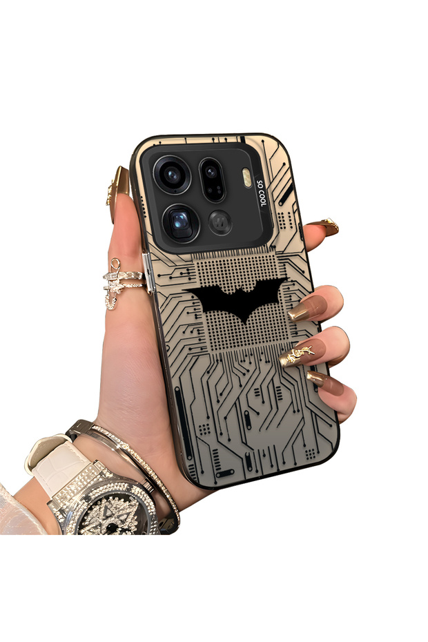 Oppo Find X9 Pro 5g Compatible Hard Acrylic Back Silicone Edge Lens Protection Batman Case