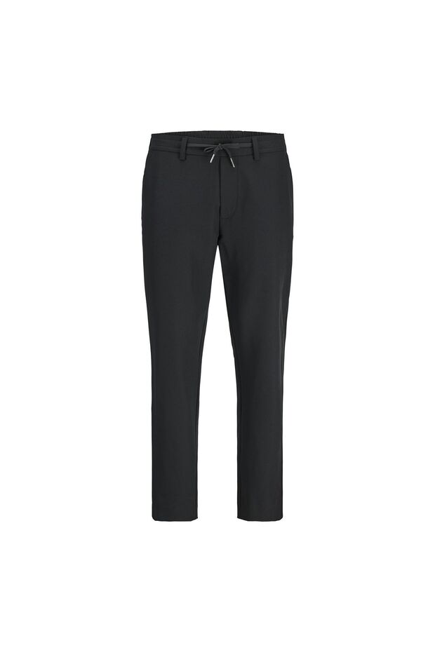 Pantaloni bărbați din material textil 12286943 Negru