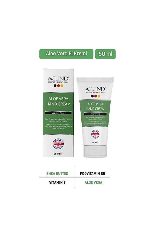 ® Aloe Vera 50 ml Repairing Hand Cream