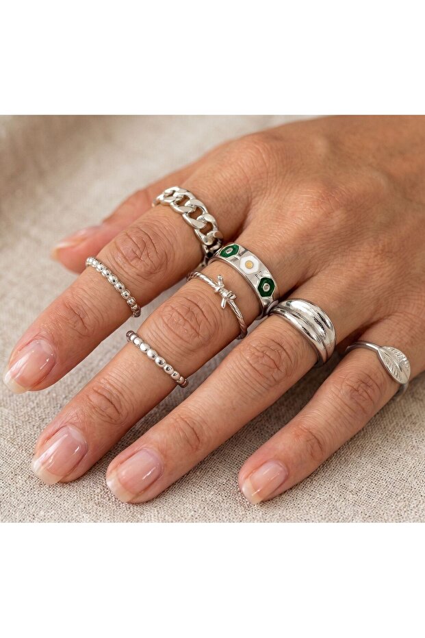 7-Piece Ring and Joint Ring Set