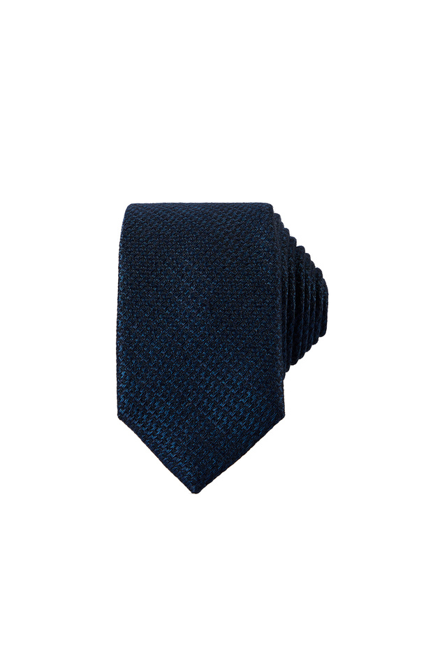Italian Patterned 100% Silk Tie