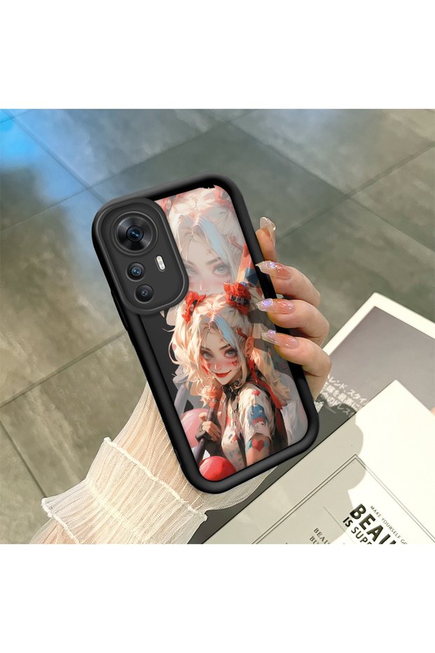 Redmi K50 Ultra Compatible Black Silicone Case with Shockproof Camera Protection