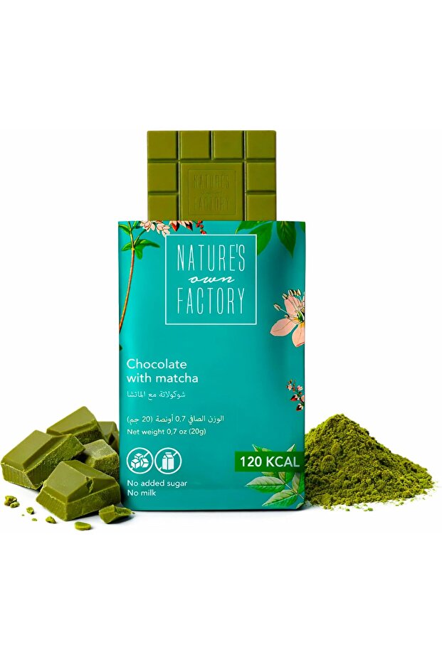 BUCKWHEAT CHOCOLATE WITH MATCHA