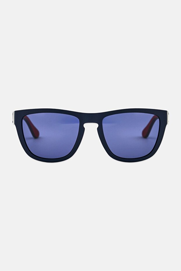 Men TH 1557/S Rectangular Sunglasses, Slate Blue