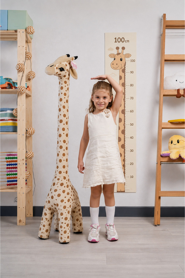 100 cm Long Plush Giraffe | Soft Giant Toy Giraffe | Cute Mega Size Plush Toy