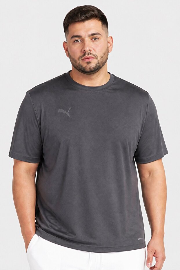 Men Sportswear Fit Short Sleeve Training Jersey, Grey