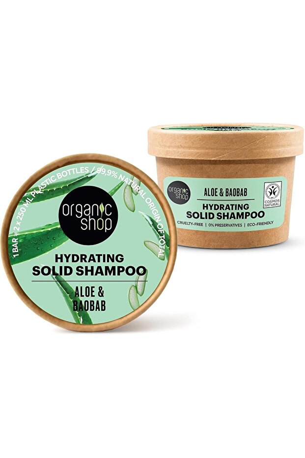 Aloe HYDRATING SOLID SHAMPOO 60GR