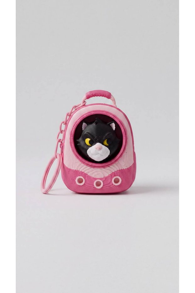 Bird Bag Charm with Bag Charm & Keychain Cute Animal Toy - Trendy Bag Ornament - Clicker