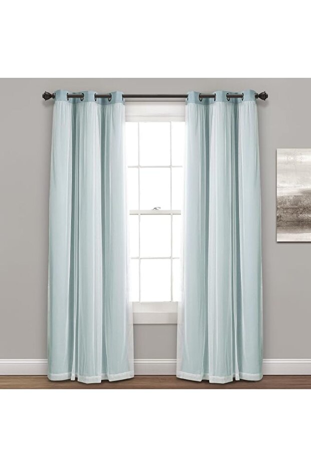 لوحة جروميت شفافة من لاش ديكور مع بطانة تعتيم معزولة 84" x 38" 16T002548، سادة
