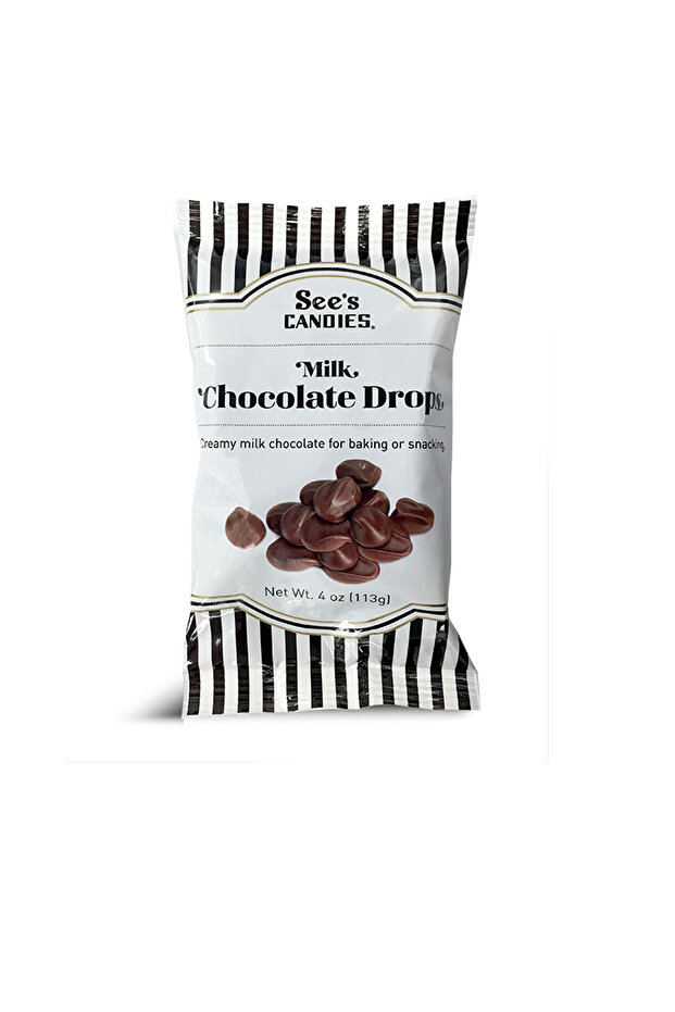 Milk Chocolate Drops - 4 oz.