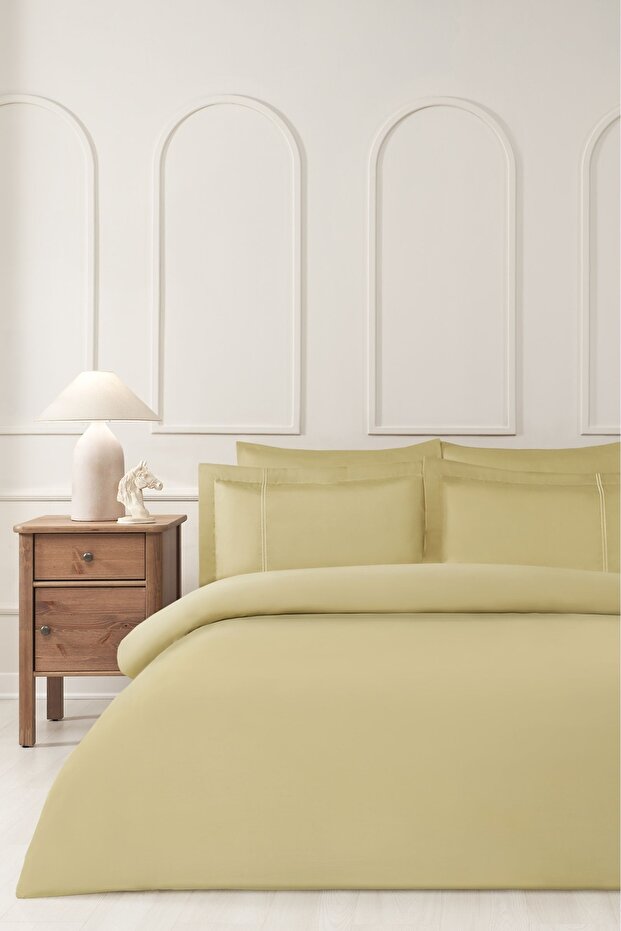 Lyocell Double Elastic Sheet Duvet Cover Set