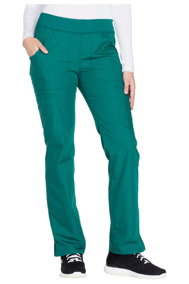 Ww210 Women's Scrubs Single Bottom Surgical Pants – Imported, Mid Waist, Straight Cut, Elastic Waist, Pocketed Doctor Nurse Single Bottom