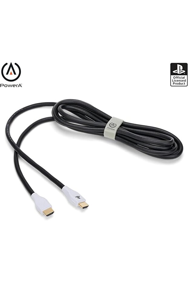 كابل من باور إيه بطول 3.05 متر نوع USB-C متوافق مع بلايستيشن 5 ديوال سينس كنترولر