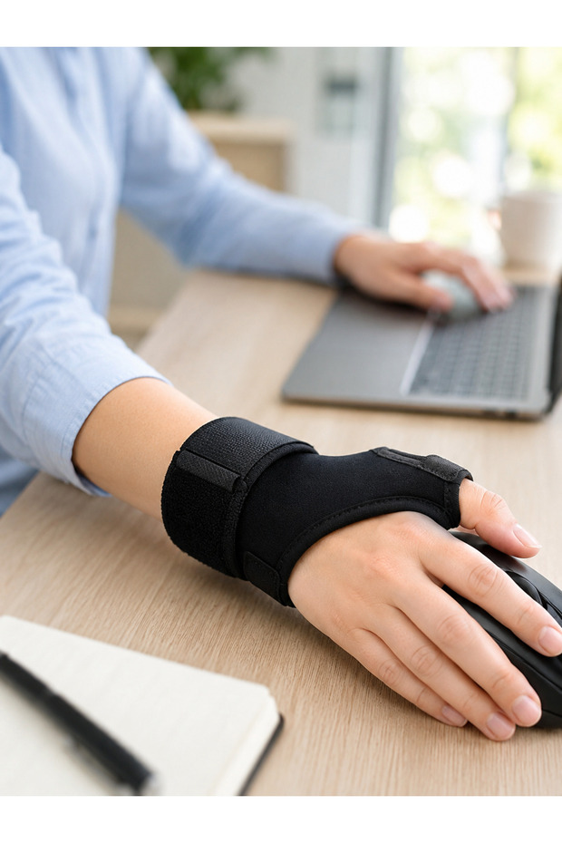 De Quervain Thumb Supported Metal Hand Wrist Splint