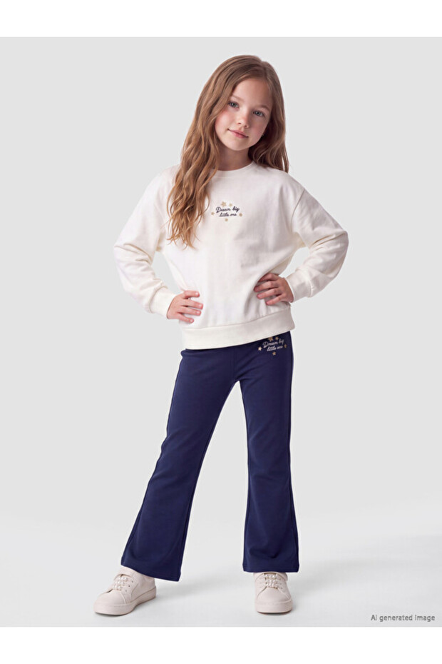 Rmz Gi̇yi̇m Farkiyla Girls' Soft Touch Spanish Leggings