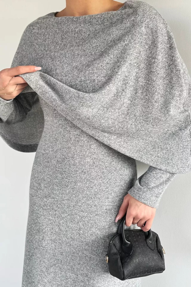 Women's Poncho Lycra Dress