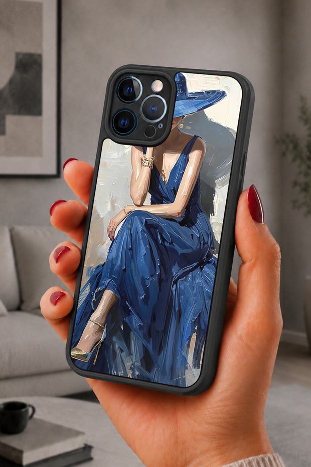 حافظة مقاومة للصدمات متوافقة مع هاتف iPhone 12 Pro Max، مزودة بنمط عصري وحماية للكاميرا