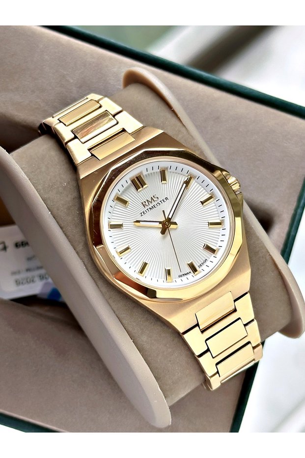 Special Design 5 Atm Water Resistant All Steel 24 Months Warranty Women Wristwatch 2155Rms