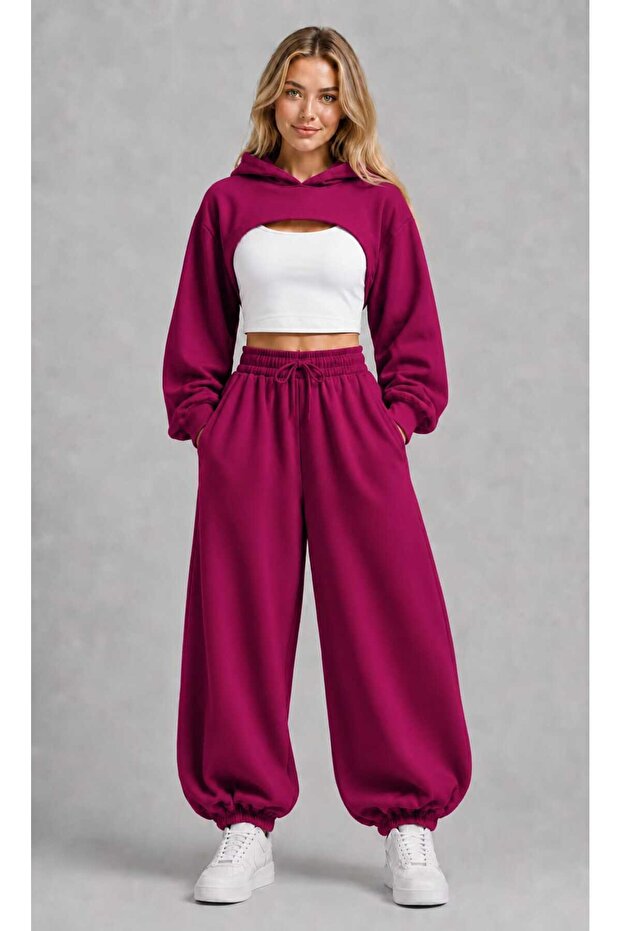 Women's 3-Piece Tracksuit Set
