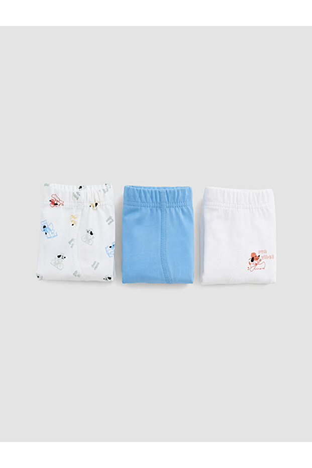 Peak New Season Ecru Boys' Boxer 3-Pack