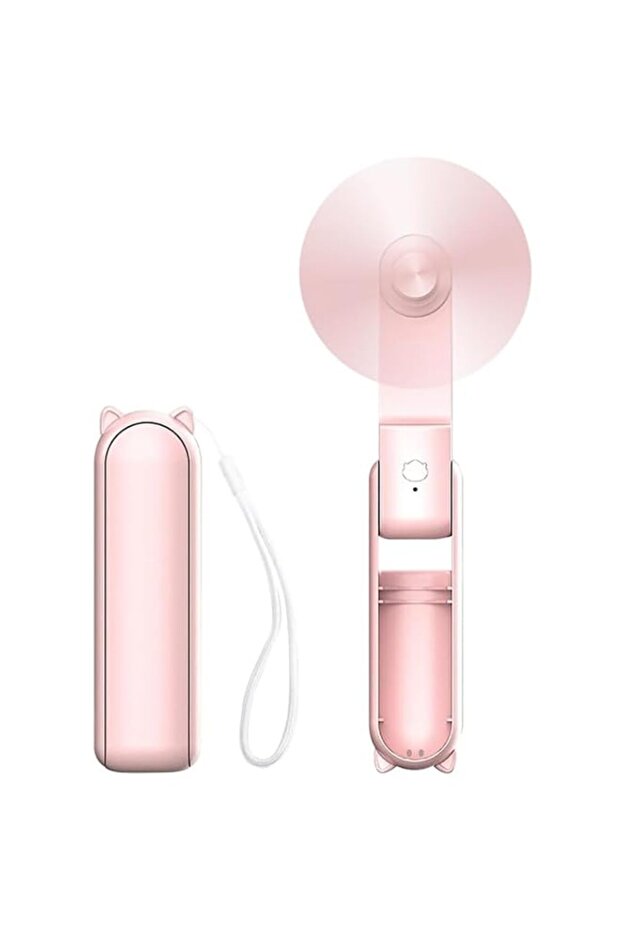Joyzzz Portable Mini Fan, USB Rechargeable Mini Hand Held Fan, 1200mAh Battery and 3 Adjustable Spe
