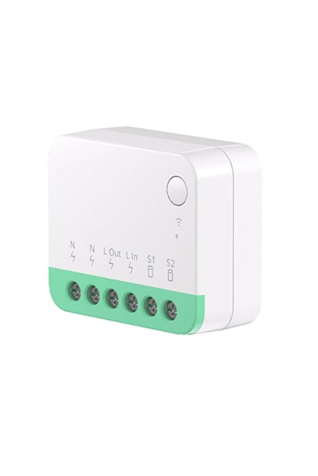 SKEIDO 1PCS MINIR4M WiFi Smart Alexa Switch 2 Way Relay Module Supports Matter Works for Apple Home