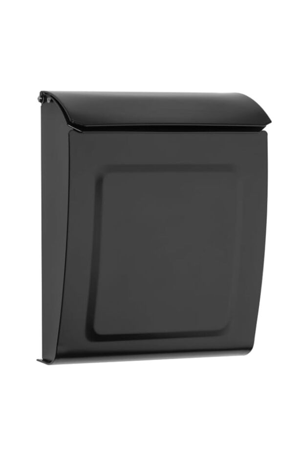 ARCHITECTURAL MAILBOXES 2594B-10 Aspen Mailbox, Black | Galvanized steel build with a concealed loc