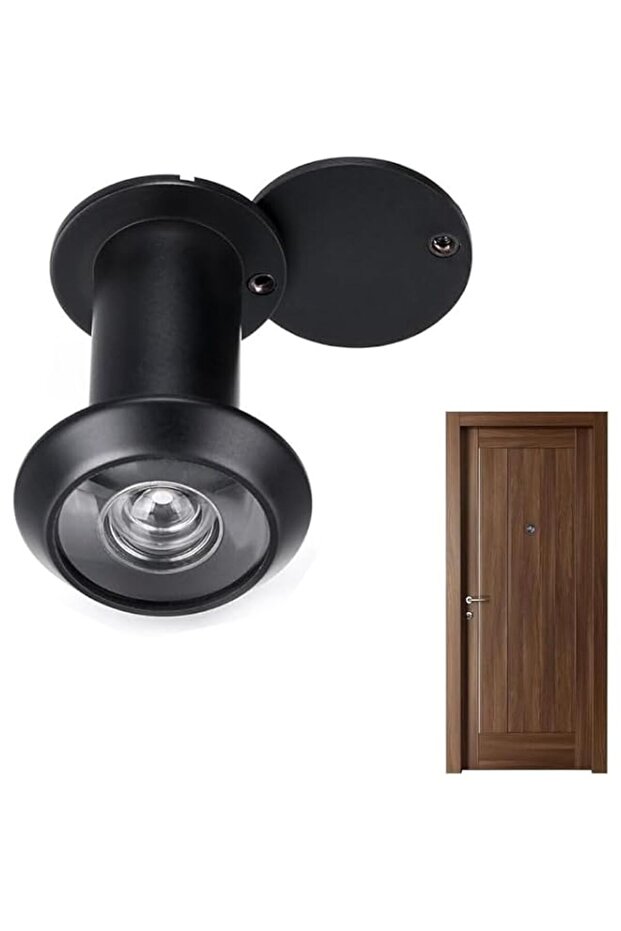 Door Viewer Security Peephole with Privacy Cover, with Cover Wide-Angle Security Peephole for Home