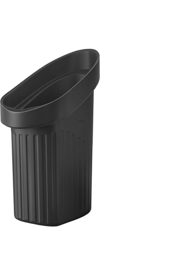 Aputue Car Trash Can Bin, Black Leak-Proof Waterproof Car Door Storage Organizer, Multi-Functional