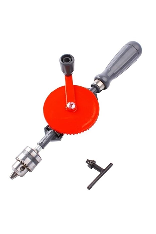 WEICHUAN 1cm Capacity - Powerful and Speedy, Manual Mini Hand Drill with Double Pinions Design, 3 J
