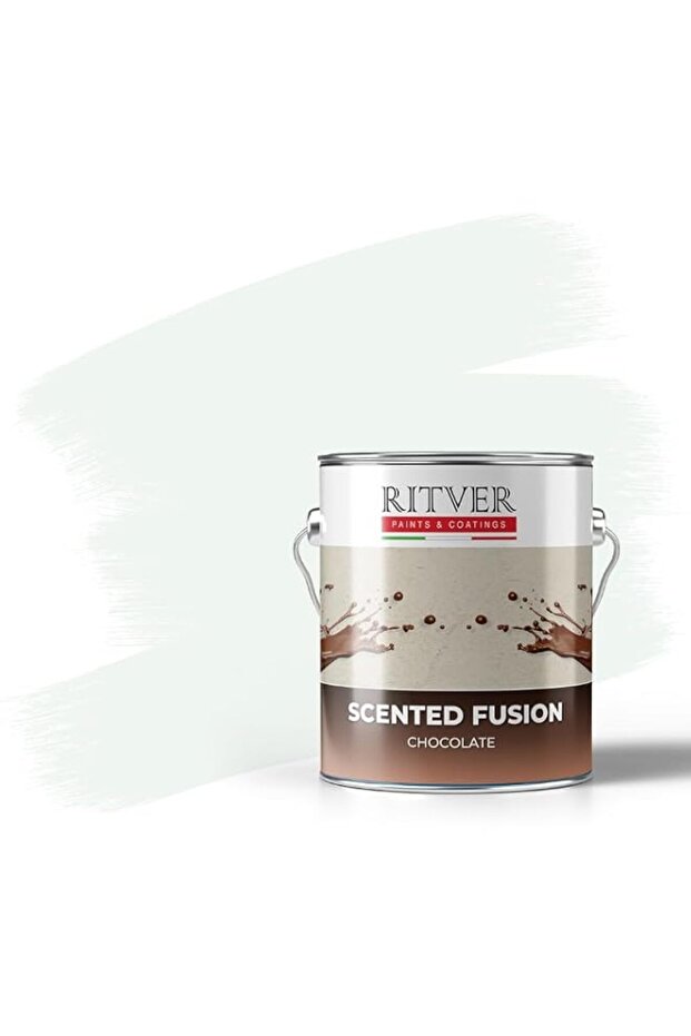 RITVER Scented Chocolate Wall Paint Emulsion, Ideal for interior finish, Chocolate Scented, 3.6 Ltr
