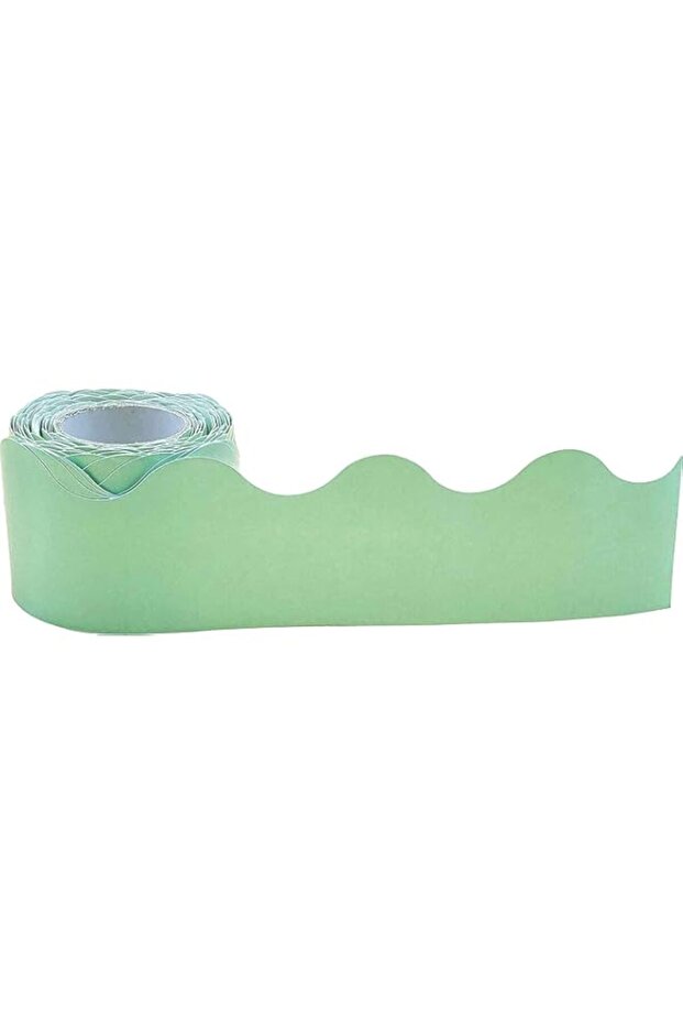 Bolivia's Scalloped Rolled Border, 15m Continuous Roll Easy Install Border Trim, Creative Decorativ