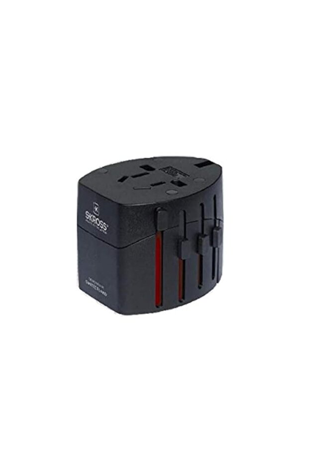 SKROSS - World Travel Adapter 2, Black (1.102103)