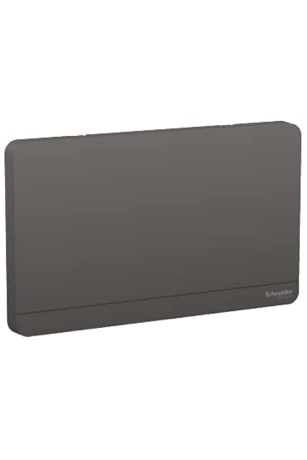Schneider Electric AvatarOn, 2G Blank Plate, Dark grey (Model Number -E8330TX_DG)