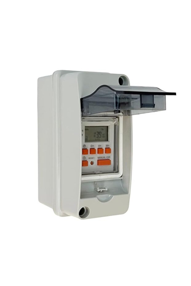 Digital LCD Display Time Switch Relay, Programmable Digital Timer Switch 85-265VAC 30A Timer Switch