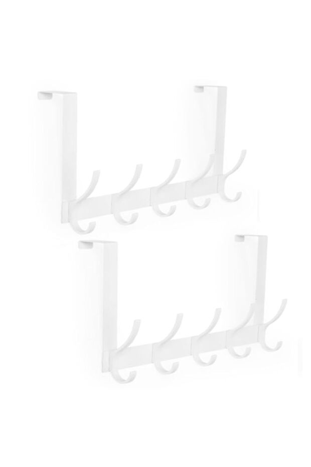 Optish Over The Door Hooks, Door Hanger Hooks for Hanging, Over The Doors Towel Racks for Bathroom