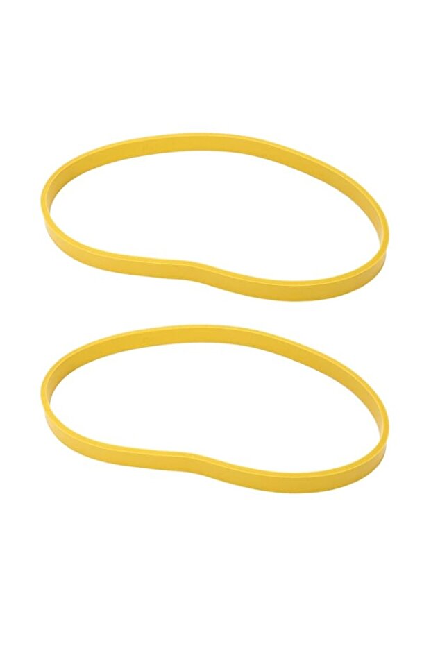 8 inch band saw belt, 2 pack, non-slip rubber, 12.55x3.17mm, yellow | 2 pack ban