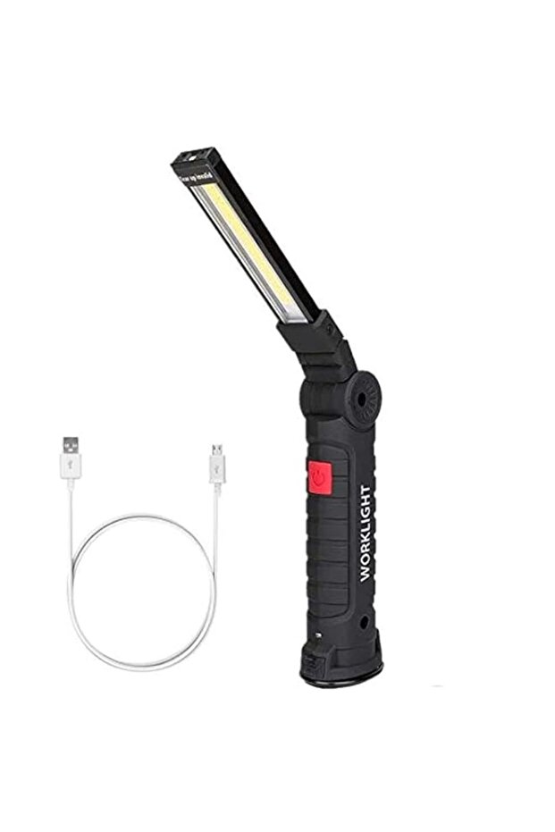DELEE Work Lights with Magnetic Base 360°Rotate and 5 Modes Bright LED Flashlight Inspection Light