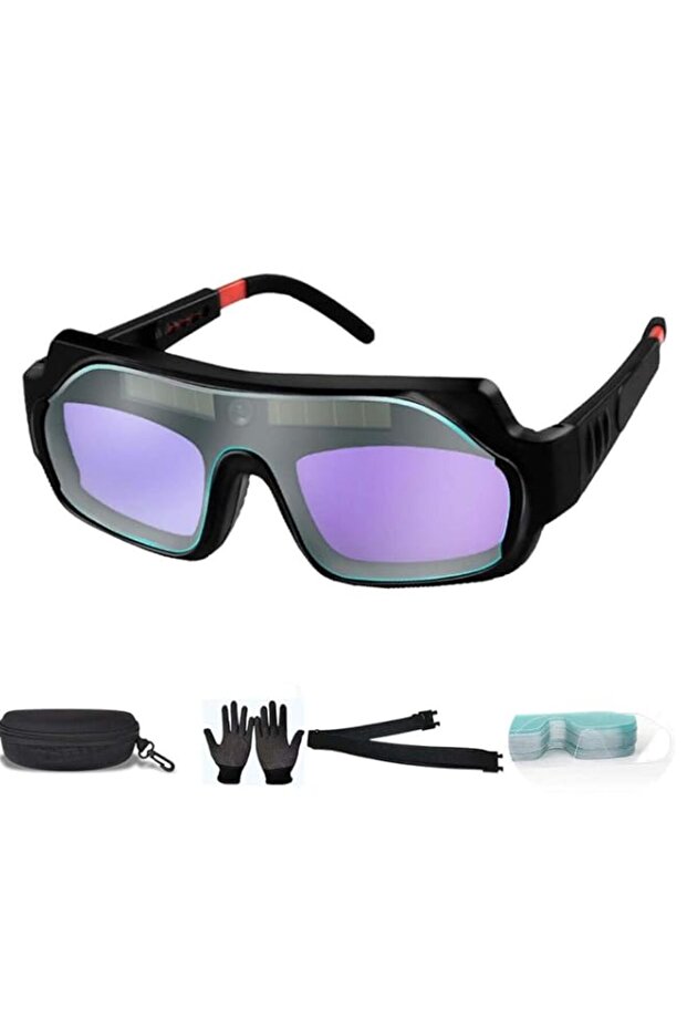 Welding Glasses True Color View -1/1/1/2 Optical Clarity Welding Goggle Protective Mask Solar Autom