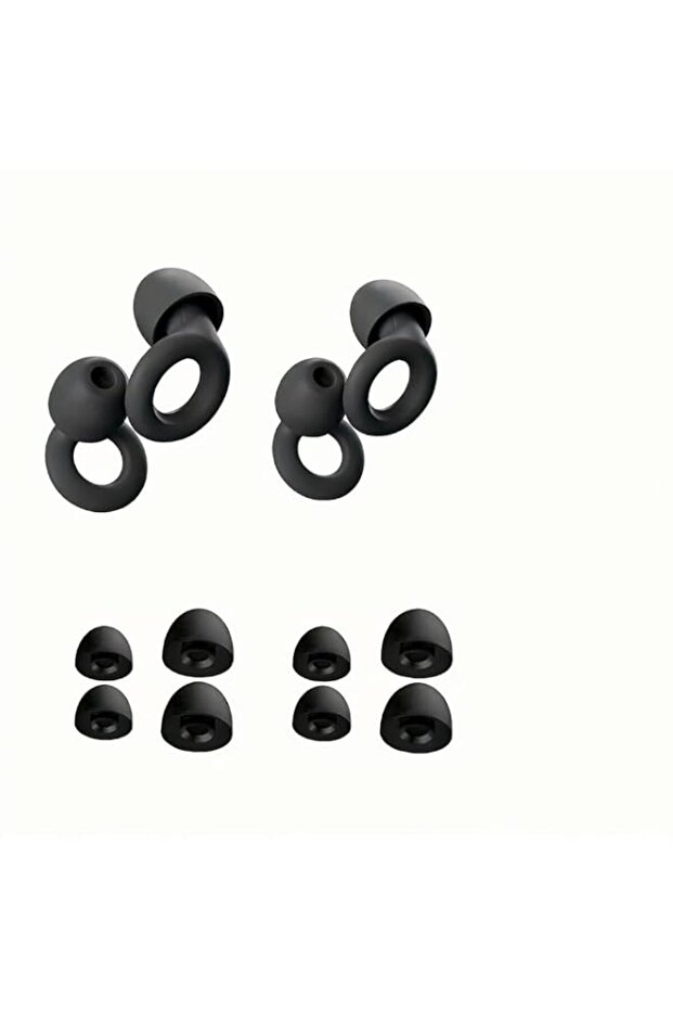 2 Pairs,4 Pcs Sleep Earplugs – Soft Silicone Noise Cancelling Ear Plugs for Sleeping, Comfortable A
