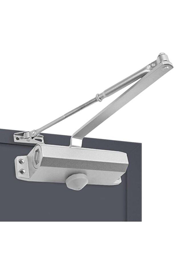 Automatic Door Closers for Interior Door 65-85kg 1.2m Width, Safety Storm Gate Spring Closer Commer
