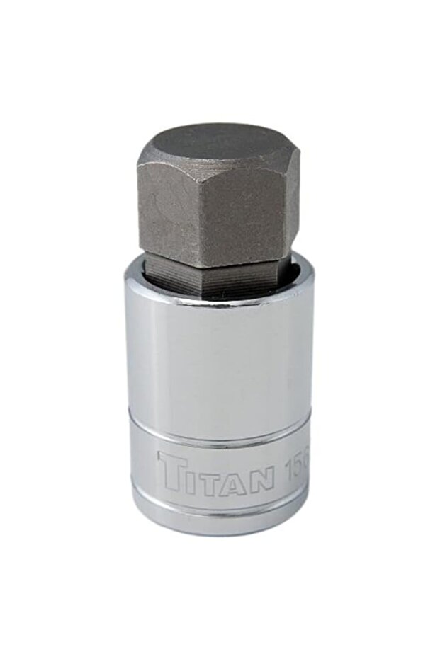 Titan 15621 1/2-Inch Drive x 21mm Hex Bit Socket