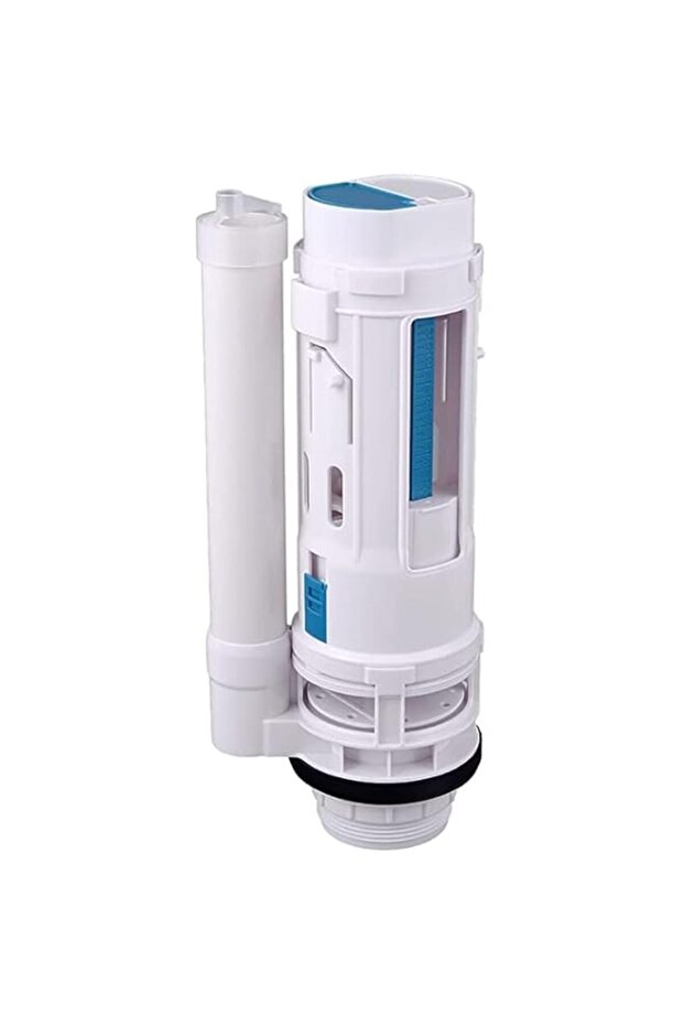 WANGCL White 25cm Height Toilet Flush Valves Replacement Valve Kit Assembly for One Piece Dual Flus