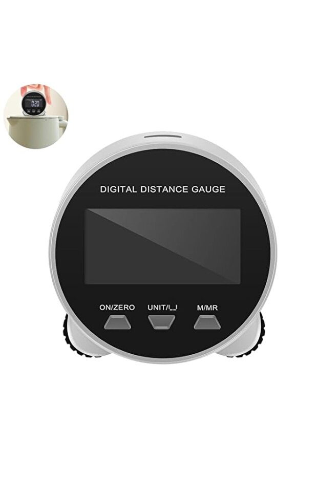 Digital Tape Measure, Small Rolling Electronic Measuring Tape, Smart Long Distance, LCD Display, Re