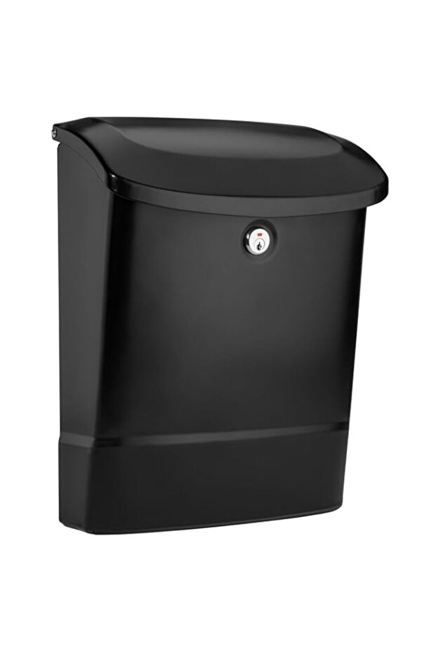 ARCHITECTURAL MAILBOXES 2576B-10 Wall Mount Mailbox, Medium, Black | Galvanized steel build with a
