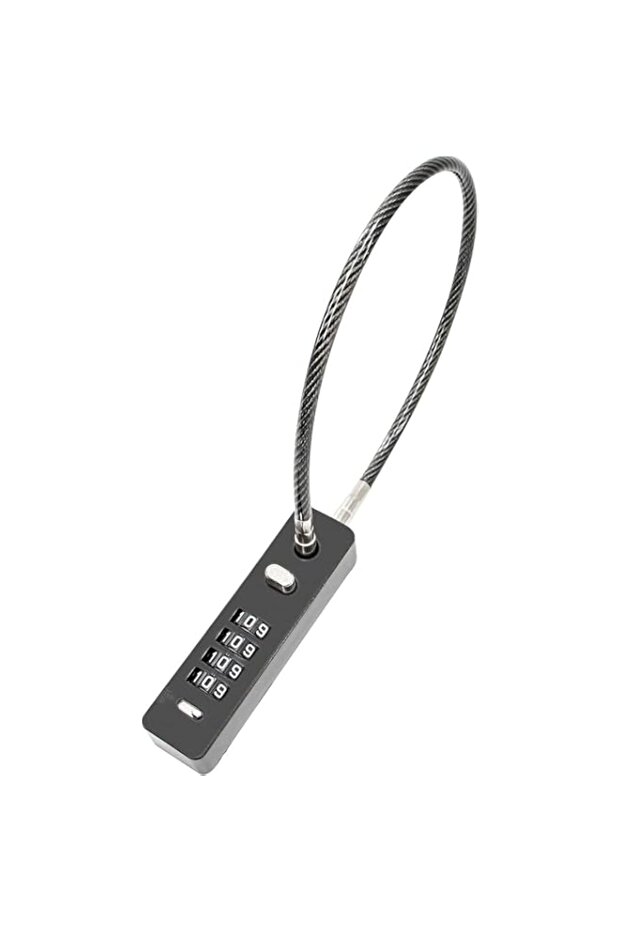 Aputue Combination Lock, 4 Digit Resettable Code Security Device with 6ft Cable, Heavy Duty Weather