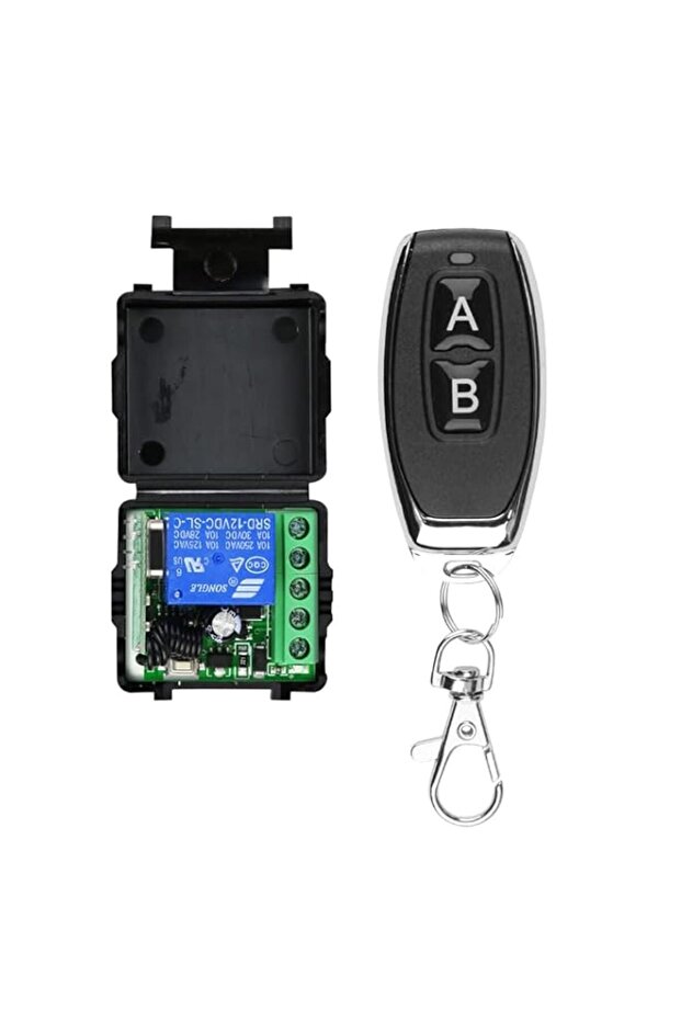 Wireless Remote Switch Relay Receiver Transmitter 433Mhz 1CH Smart Home Universal Remote Control Sw