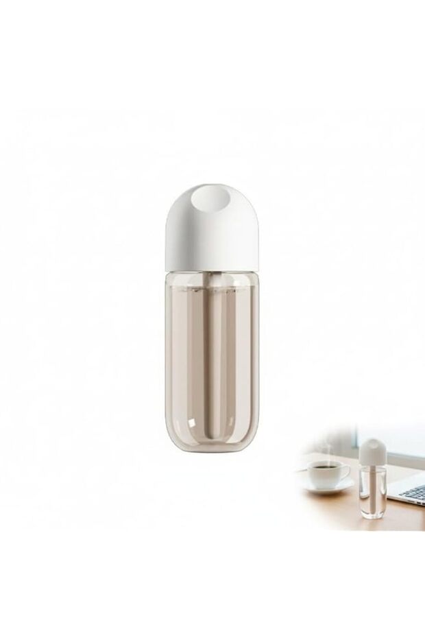 Portable Small USB Humidifier for Bedroom, Office, Car - Cool Mist with 3 Adjustable Spray Modes, U